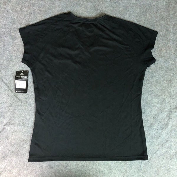 Ohio Bobcats Womens Shirt Extra Large Black Tee Short Sleeve NCAA Basketball NWT