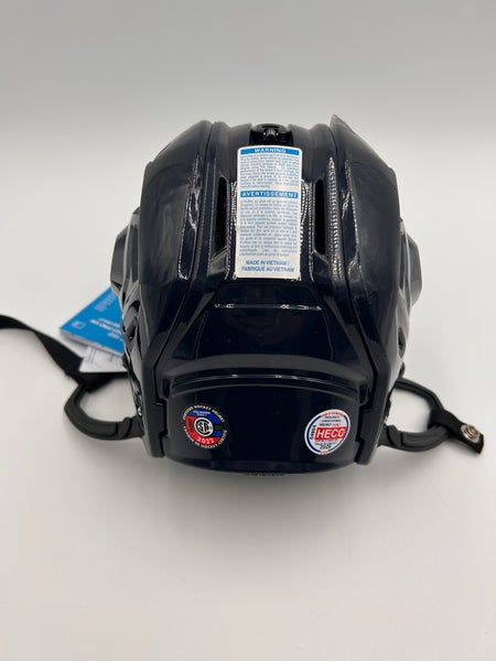 New Colorado Avalanche Navy Blue Bauer Pro Stock Re-Akt 150 Helmet
