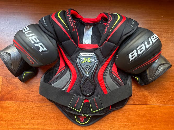 Senior Used Medium Bauer Vapor 2x pro Shoulder Pads