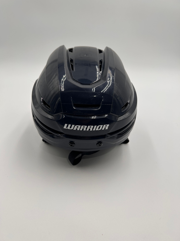 New Colorado Avalanche Navy Blue Warrior Pro Stock Alpha One Pro Helmet