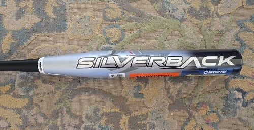 Worth 2022 Silverback 12.25" XL Slowpitch Bat 34" 25 OZ