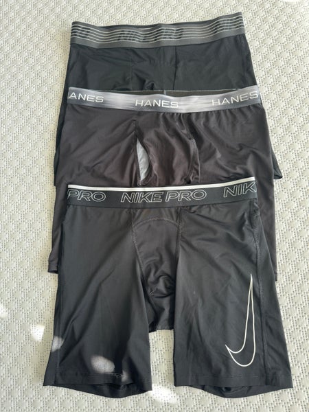 Nike Pro NBA Player Issued 3/4 Padded Compression Pants XL-T