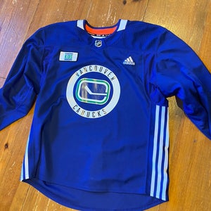 Vancouver adidas practice jersey 58 NHL