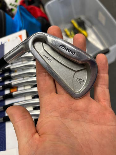 Used Left Hand Regular Flex Steel Shaft MX 23 Iron Set