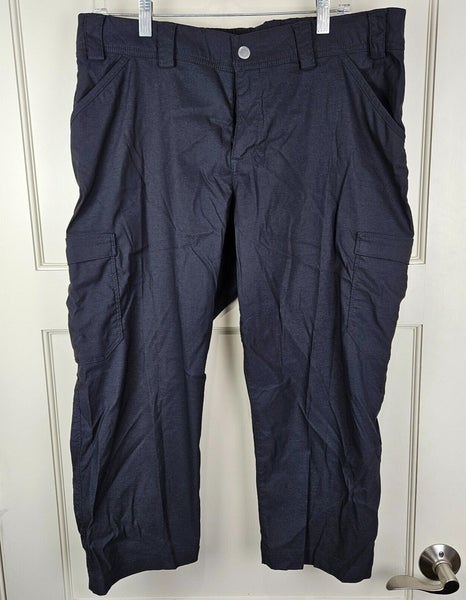 Duluth Trading Women's Dry on the Fly Improved Capris Pants Size