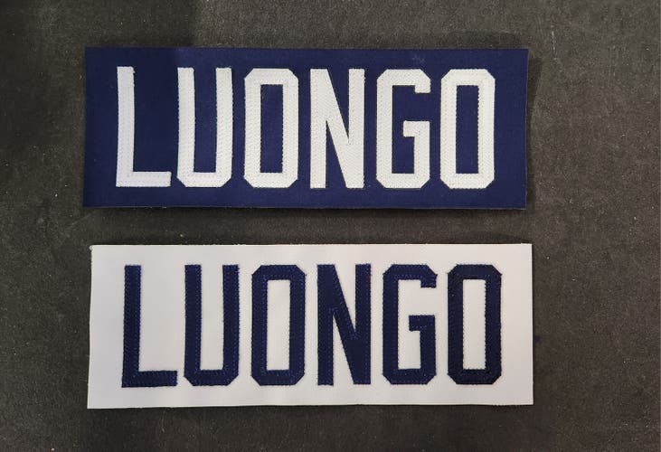 New Luongo Name Bar ~ Home and Away [Set of 2]