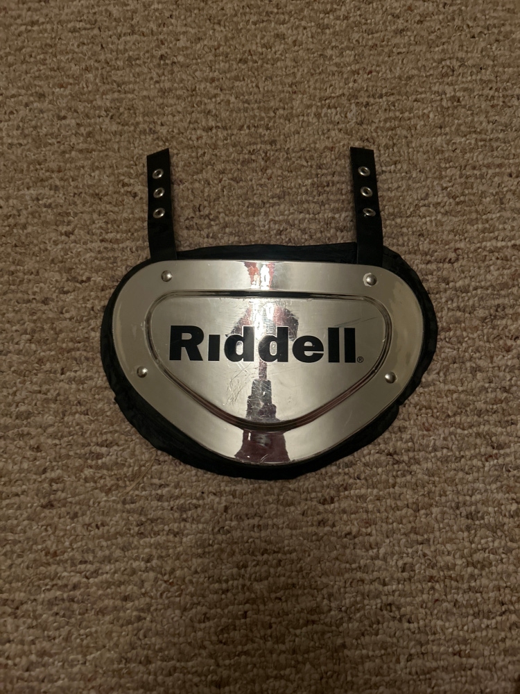Youth Riddell Chrome Football Backplate