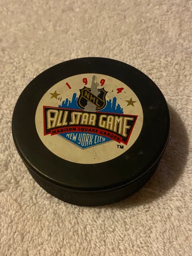 1994 NHL All Star Game Hockey Puck New York City