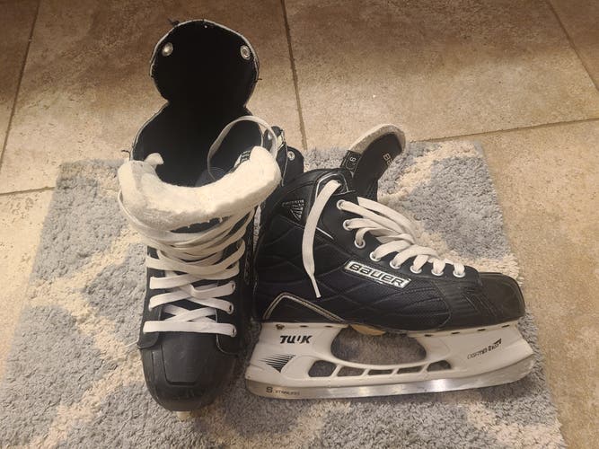 Senior Used Bauer Nexus 600 Hockey Skates D&R (Regular) 9.0