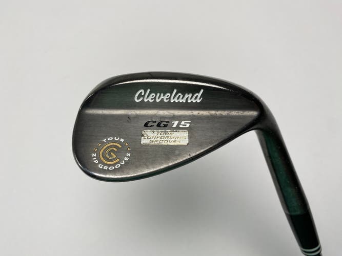Cleveland CG15 Black Pearl 52* 10 Bounce Traction Wedge Steel Mens RH