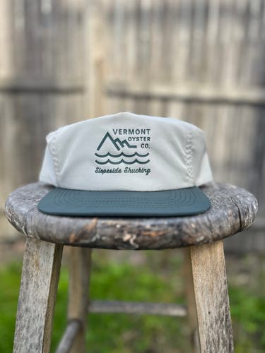 Stone Gray Vermont Oyster Company Snapback Hat