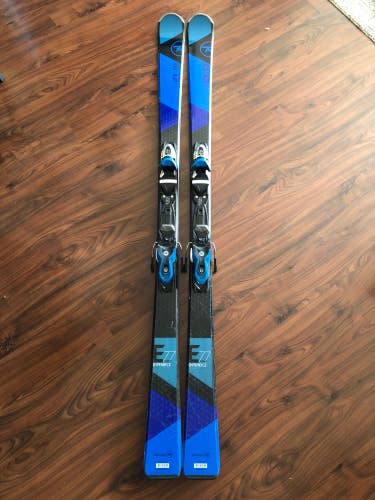 Used 176cm Rossignol Experience 77 Skis With Bindings