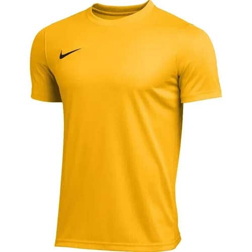 Nike Youth Unisex Park VI 899983 Size Medium Yellow Soccer Jersey NWT $20
