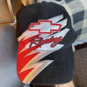 Vintage Chevrolet Racing Strapback Hat Chevy