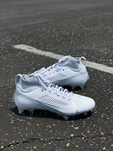 Nike Vapor Edge Pro 360 2 white/platinum cleats men’s size 9