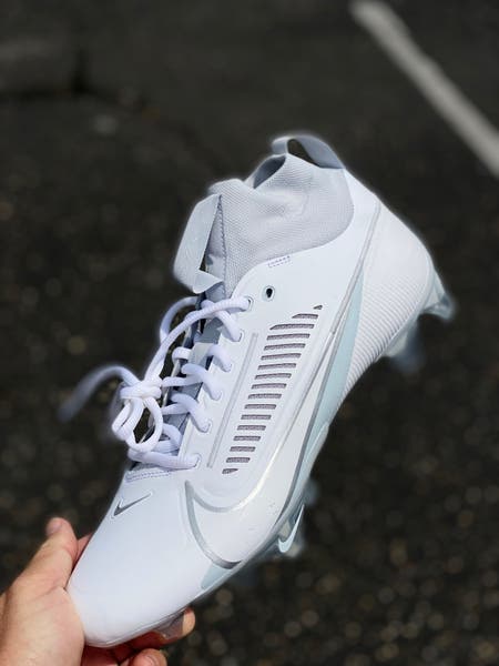 Nike Vapor Edge Pro 360 2 white/platinum cleats men's size