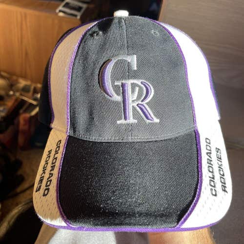 Vintage Colorado Rockies Strapback Strap Hat Cap