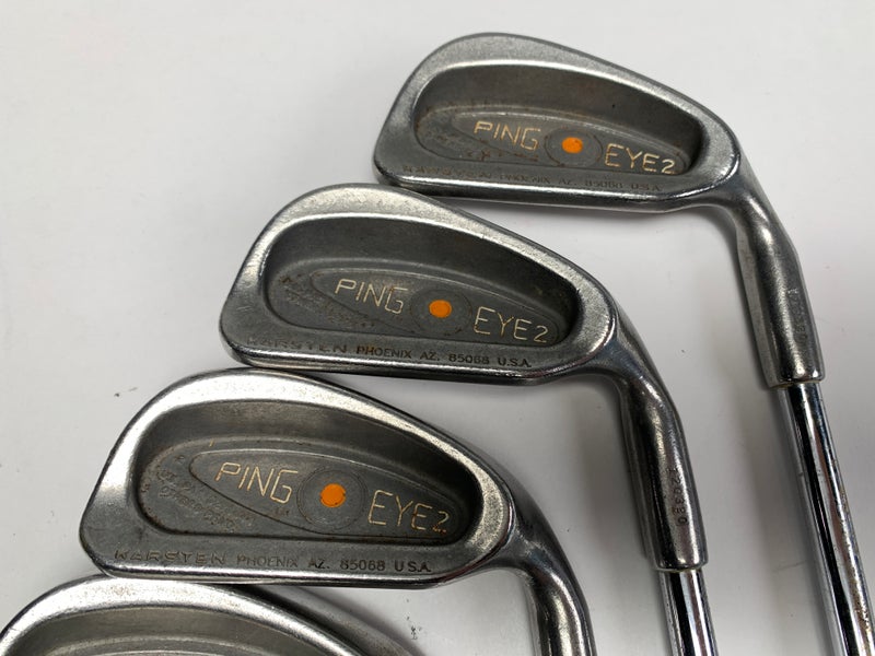 Ping Eye 2 Iron Set 3-PW Red Dot 1* Flat Karsten ZZ-Lite Stiff