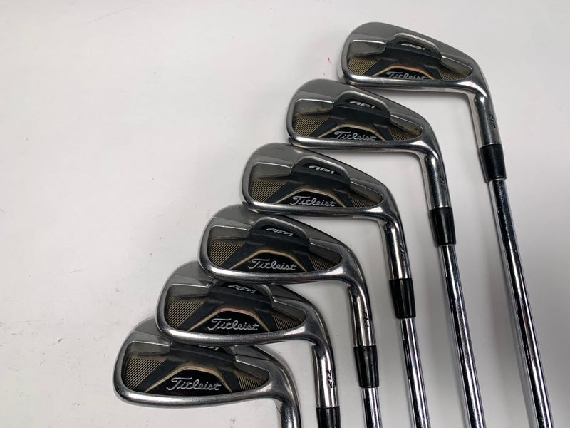 Titleist 712 AP1 Iron Set 5-PW True Temper Dynamic Gold R300 Regular Steel RH