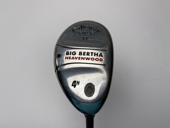 Callaway Big Bertha Heavenwood 4 Hybrid 23* RCH 75w Regular Graphite Mens RH