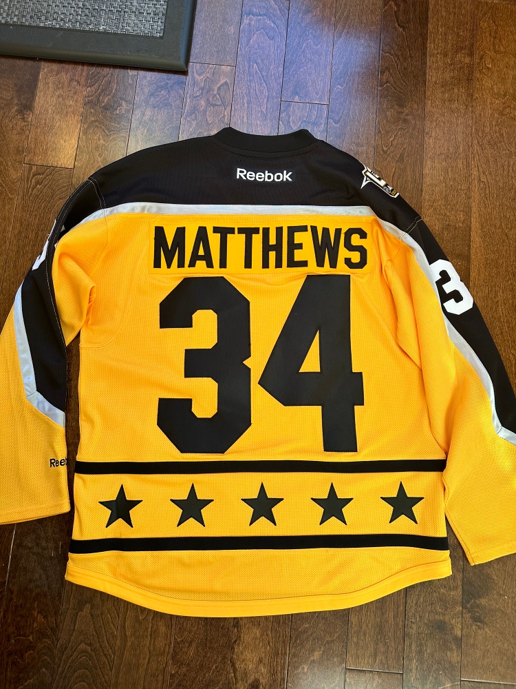 Austin Matthews, NHL All-Star rookie jersey