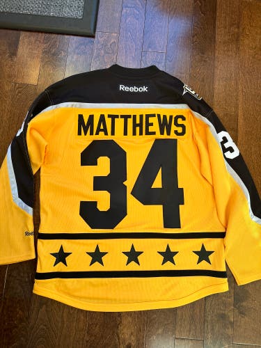 Austin Matthews, NHL All-Star rookie jersey