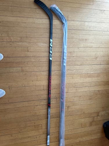 Two Senior Right Handed P28 Pro Stock Jetspeed FT+ Hockey Stick