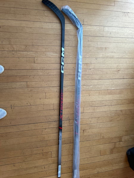 Two Senior Right Handed P28 Pro Stock Jetspeed FT+ Hockey Stick