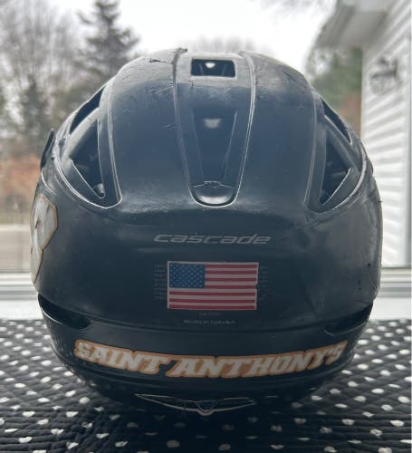 St Anthony’s lacrosse helmet