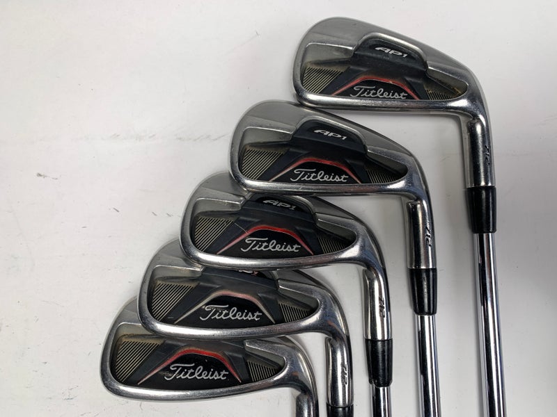 Titleist 712 AP1 Iron Set 6-PW True Temper Dynalite Gold XP R300 Regular RH
