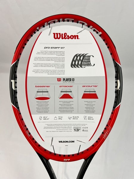 2015 Wilson PRO STAFF 97s 4 3/8 未使用品 NEW Wilson Pro Staff RF97 2015 Version, 4 3/8 Roger Federer