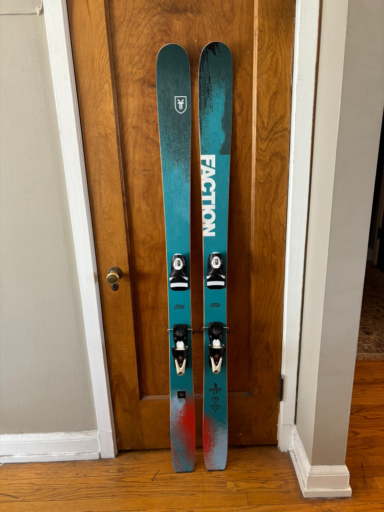 Faction Dictator 2.0 175cm with Rossignol Axial3 120 Bindings