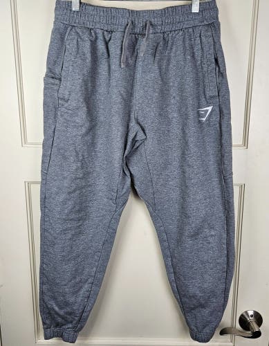 Gymshark Jogger Sweatpants Size M Gray Pockets Gym Active Workout
