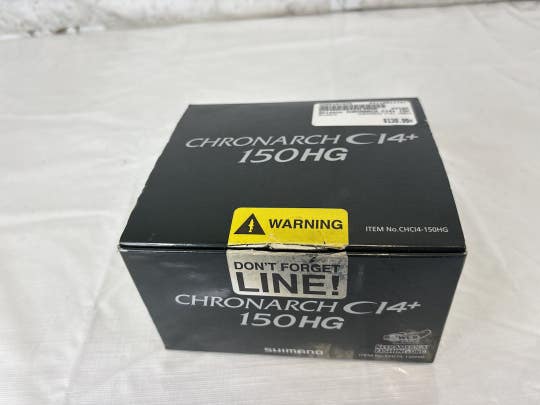 Used Shimano Chronarch Ci4+ 150hg Fishing Reel Chci4-150hg - Excellent