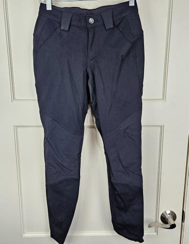 Duluth Trading Curvesetter Women's Pants Size 2 (26 x 28) Black Stretch Hiking