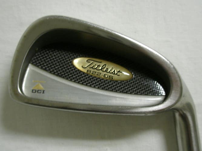 Titleist DCI 822 OS 6 iron (Graphite Regular, +1.5") 6i Golf Club