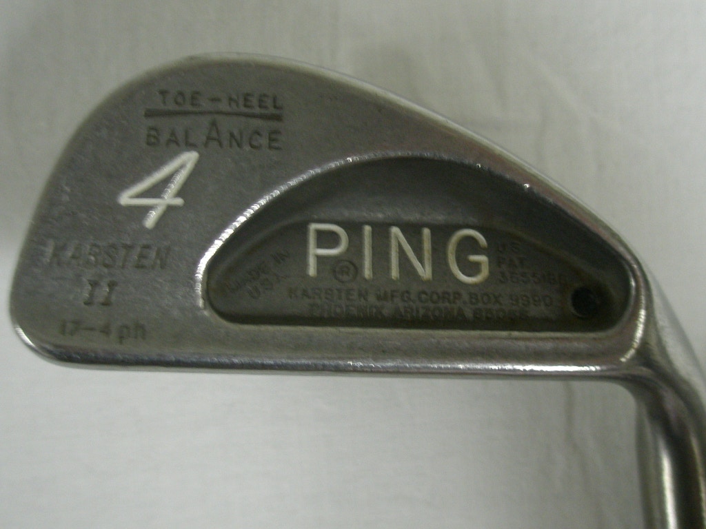 Ping Karsten II 4 iron Black dot (Steel JZ Stiff) 4i Golf Club