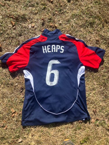 Jay Heaps New England Revolution jersey size XL