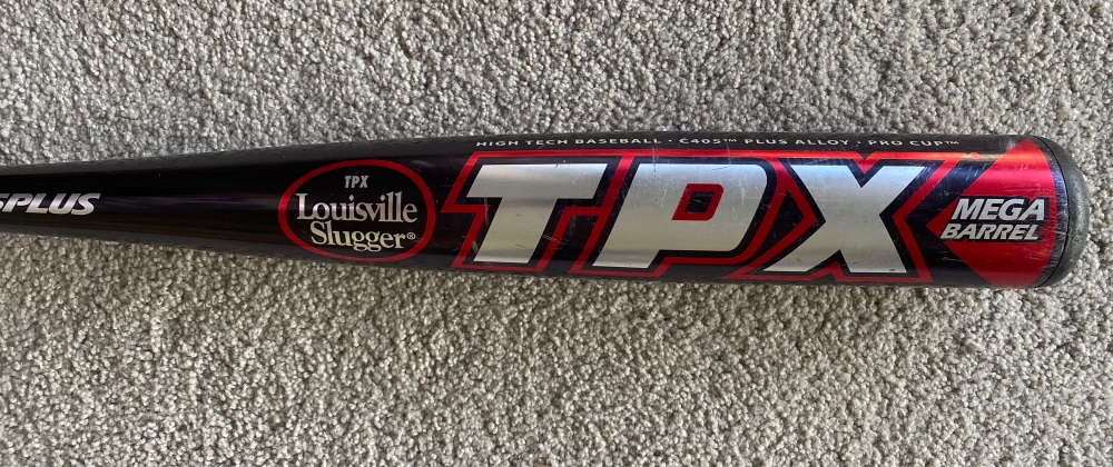 1999 Louisville Slugger TPX 33/30 C405 Plus Powerized Mega Barrell Baseball Bat