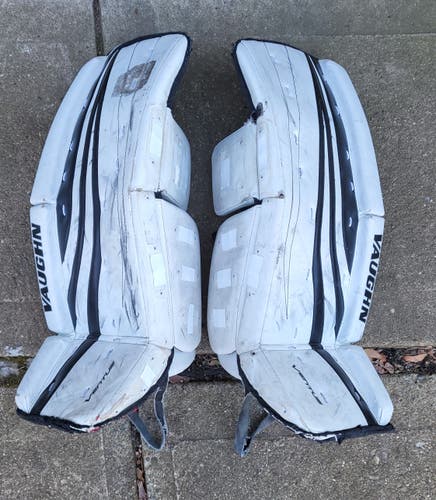 Used 26" Vaughn Ventus SLR Jr Goalie Leg Pads