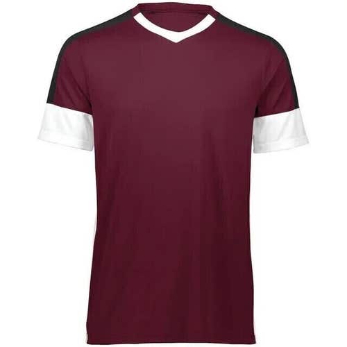 High Five Adult Unisex Wembley Size Small Maroon White Black Soccer Jersey New