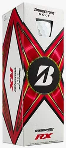 Bridgestone Tour B-RX Golf Balls (White, 3pk) 1 Sleeve 2024 NEW