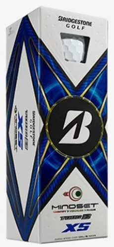 Bridgestone Tour B-XS Mindset Golf Balls (White, 3pk) 1 Sleeve 2024 NEW