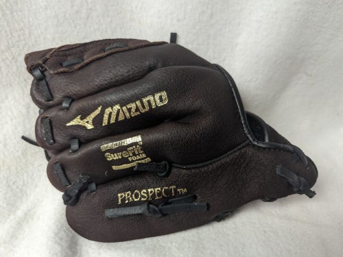Mizuno Prospect Power Close Youth Left Hand Catch (RHT) Baseball Mitt Size 10 In