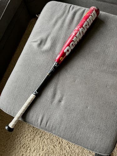 Used BBCOR Certified 2015 DeMarini Alloy Voodoo Overlord Bat (-3) 30 oz 33"