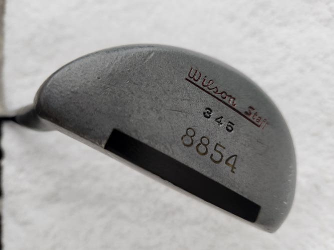 Wilson Staff 345 8854 Putter RH; Steel Shaft; Golf Pride Tour Wrap Grip