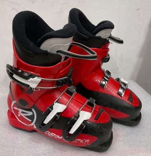 Used Kid's Rossignol Comp J3 Ski Boots Size 19.5 (SY1618)