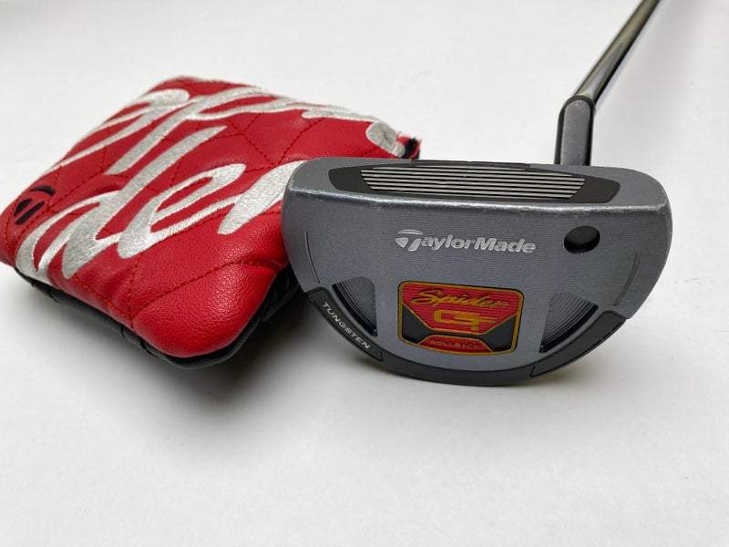 Putter Taylormade Spider GT Rollback Argent/Noir #3 - 35 Pouces - Gaucher - Très Bon État