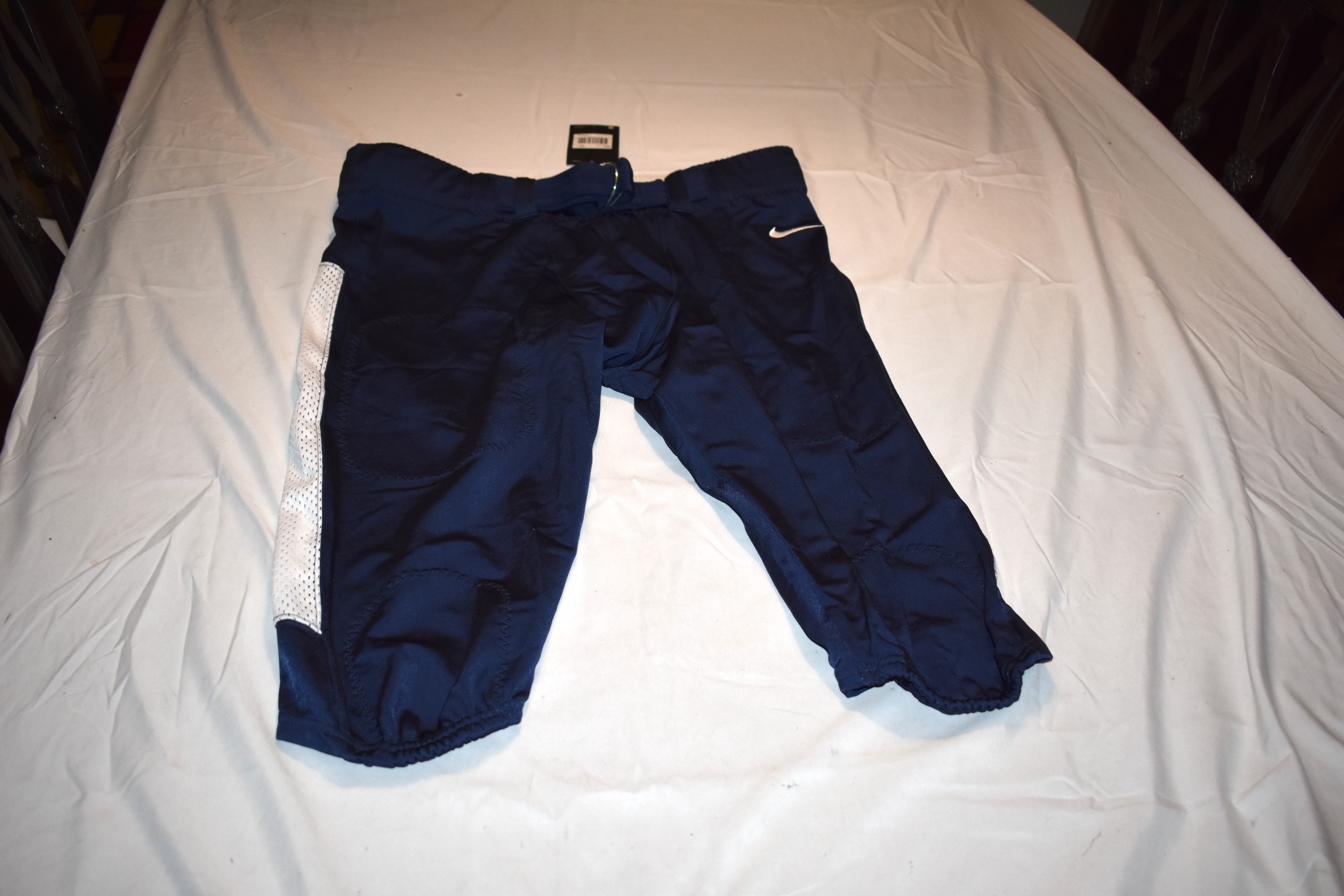 NEW - Nike Vapor Vented Performance Football Pants, Blue/White, XXL - NWT