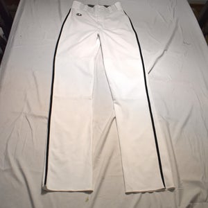 NEW - Champion Baseball Pants, White/Black, Adult Small